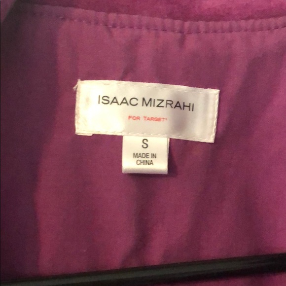 Fuchsia colored velvet jacket - Picture 3 of 4